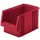 Zichtbak Eco Hxbxd 150x213x330/301mm Pp Rood