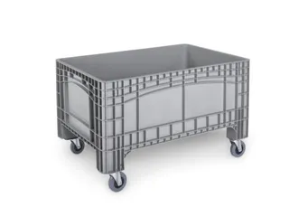 container met grote capaciteit,HxLxB 730x1200x800mm,354l,PE,grijs - 2