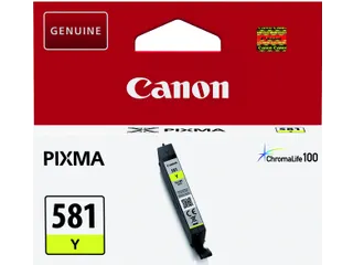 Inktcartridge Canon CLI-581 geel - 3