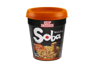 Noodles Nissin Soba sukiyaki beef cup - 1