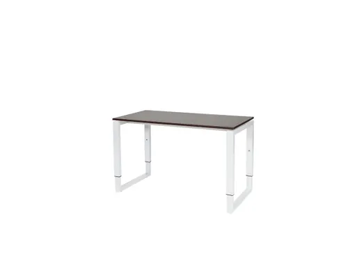 Domino Plus Bureau Hoogte Verstelbaar 1200x600mm Logan Eiken Wit