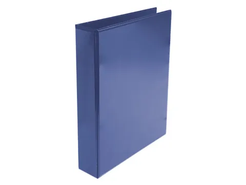 presentatie ringband Kangaro A4 4 rings D-mech 30mm blauw