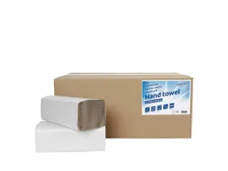 Handdoek Cleaninq Z-vouw 1-laags Naturel 20x250 stuks