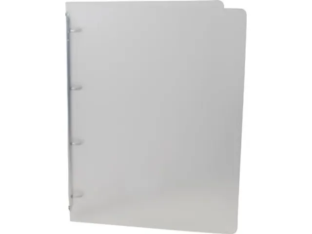 ringmap A4 uit PP 4 ringen van 16 mm transparant