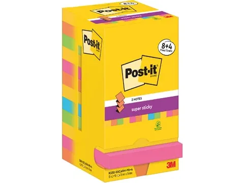 Z-Notes Carnival 90v 76x76mm 8+4