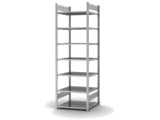 dossierstelling,grondveld,HxBxD 2350x760x635mm,vaklast 90kg - 2