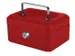 Geldkist Quantore 150x115x80mm rood