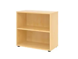 kantoorstelling,HxBxD 748x800x400mm,1xhouten vloer,2ordnerhoogtes