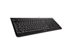 CHERRY KC 1000 toetsenbord Universeel USB AZERTY Frans Zwart