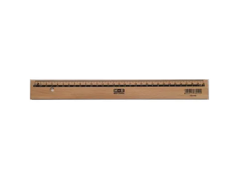 Latte M+R 30cm bois avec insert en métal gaucher et droitier