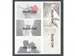 Fotoalb HARMONY 29x3 2cm 60bl wit+hart