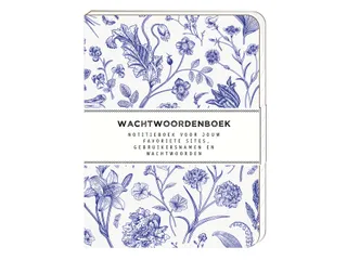 Wachtwoordenboek Interstat softcover 144vel 120x160mm Dutch Blue - 1