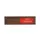 Premium Schuifbord Donker Houtlook Wit Niet Storen 150x40mm