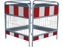 afzethek voor schachten,2roosters,HxL 1000x1000mm