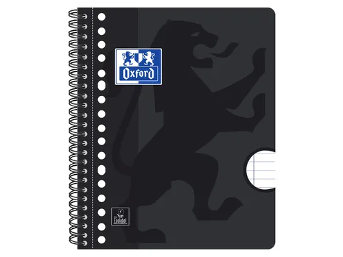 Collegeblok Oxford School A5+ 17-gaats 80vel assorti