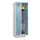 locker,HxBxD 1950x600x500mm,2vak,vak B 300mm,draaigrendel,sokkel