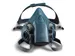 3M 7502 halfgelaatsmasker - M