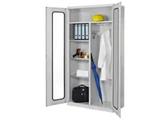 dossier-/kledingkast,HxBxD 1950x1000x500mm,kleur deuren RAL7035