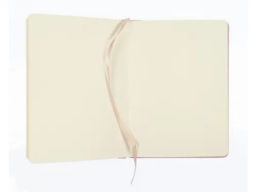Schetsboek Kangaro A5 oud roze PU HC 80 blad 140gr roomwit met elastie