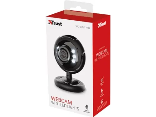 Webcam Trust Spotlight Pro met ingebouwde microfoon
