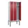 locker voor scheiding van kleding,HxBxD 2120x900x500mm,3vak