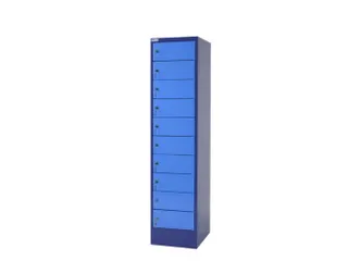 elektro-vakkenkast,HxBxD 1790x415x500mm,10stekkerdozen 230 V - 2