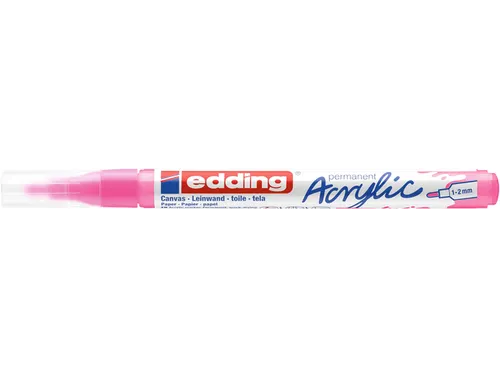 Acrylmarker edding e-5300 fijn elegant neon roze