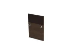 baliepaneel bureau aanbouw rechts 800mm NV bruin hickory BN2036-bruin