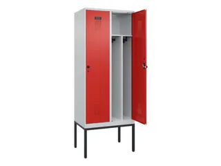 locker voor scheiding van kleding,HxBxD 2120x800x500mm,2vak - 1