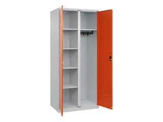 wasgoedverdeelkast,HxBxD 1850x800x500mm,vak B 400mm,draaigrendel - 2