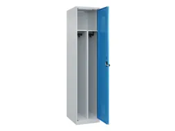 locker voor scheiding van kleding,HxBxD 1850x400x500mm,1vak