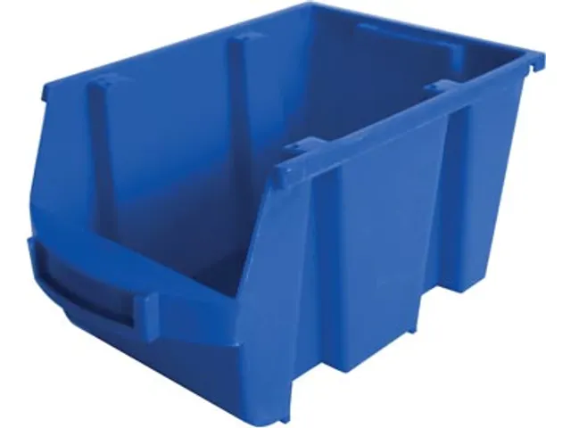 Magazijnbak 4 Liter Blauw PP 235x150x126mm
