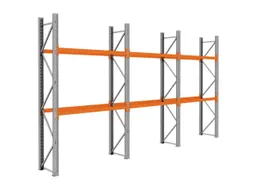 palletstelling,basis+2xaanbouw,HxBxD 3360x5875x750mm,vakl. 3000kg
