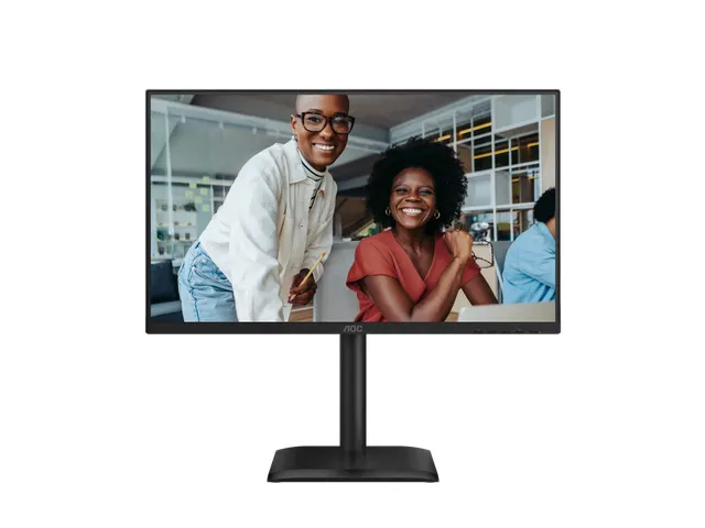 AOC 24E4U Monitor 23.8 Inch Pixels Full HD LED Zwart