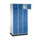 lockerkast,RAL 7035/RAL 5010,HxBxD 1950x920x500mm,3x6vakken,cil.-slot