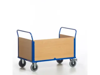 wagen met drie wanden,draagverm. 600kg,laadvl. LxB 1200x780mm - 6