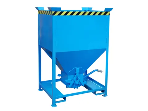 Stortgoedbak Hxlxb 860X1550X1090Mm 600L Vorksloffen Ral5012