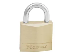 Hangslot MasterLock 130EURD messing 30mm