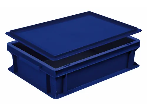 Oplegdeksel Voor Euronorm Stapelkrat Lxb 400X300Mm Rood