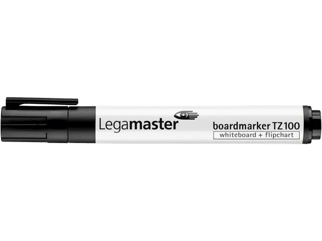 Viltstift Legamaster TZ100 Whiteboard Rond Zwart 1.5-3mm