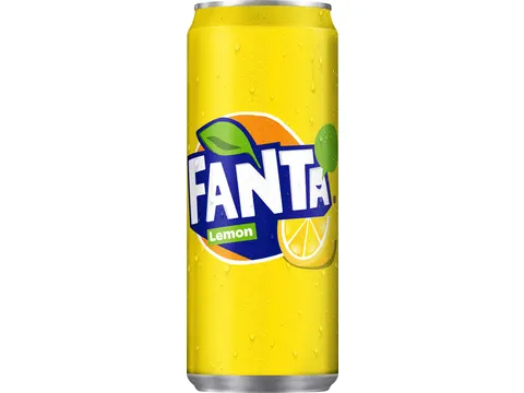 Frisdrank Fanta lemon blik 330ml