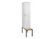 locker voor scheiding van kleding,HxBxD 2120x400x815mm,1vak