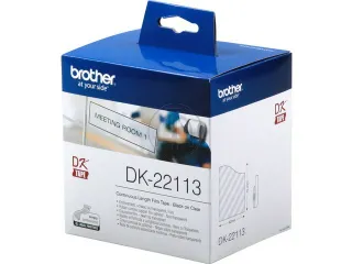 Dk-22113 Brother Pt Ql 550 Etiketten Transparant 62mm - 1