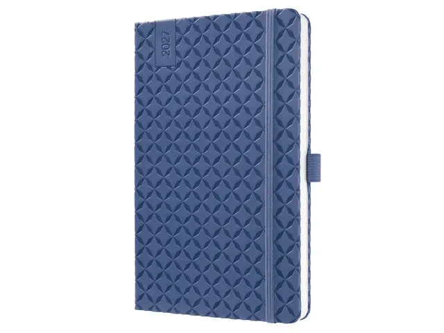 Weekagenda Flair A5 2027 (NL/FR/EN/DU) Indigo Blue Hardcover