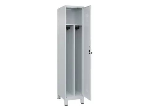 locker voor scheiding van kleding,HxBxD 1950x400x500mm,1vak