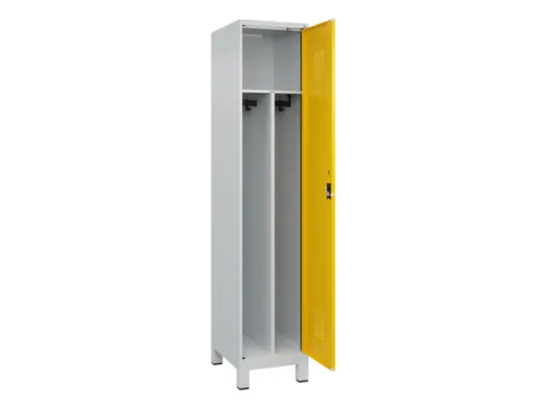 locker voor scheiding van kleding,HxBxD 1950x400x500mm,1vak