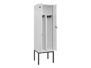 PBM-locker,HxBxD 2120x600x500mm,2vak,vak B 300mm,draaigrendel - 1