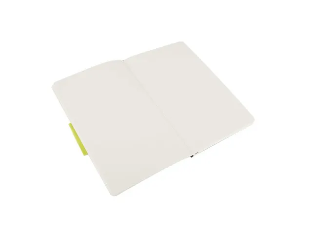 Notitieboek Moleskine large 130x210mm blanco soft cover zwart