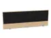 panneau de rehausse,p. table de bureau,NE-érable,BN8033-noir