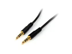 1,8m slim 3.5mm Stereo Audio kabel M/M